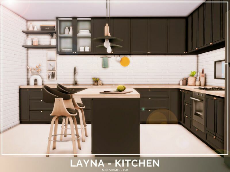 sims 4 cc layna kitchen 4