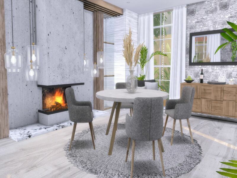 Leia Dining Room By Suzz86 Sims 4 CC