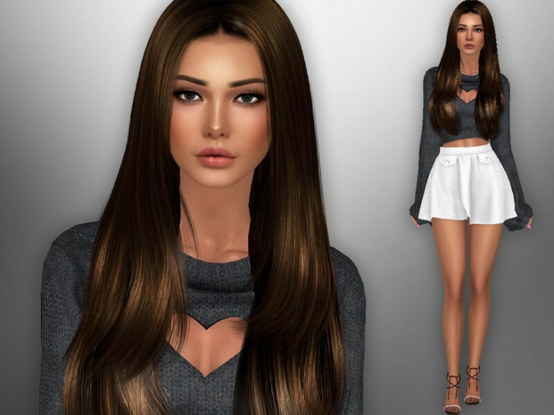 Leticia Santiago By Divaka45 Sims 4 CC