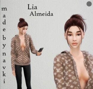 LIA Almeida By Navki Sims 4 CC