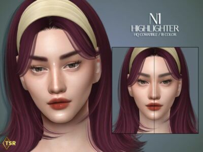 Lmcs Highlighter N1 By Lisaminicatsims Sims 4 CC