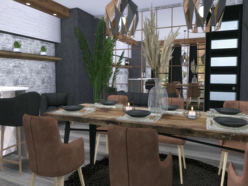 sims 4 cc lyra dining room by suzz86 3