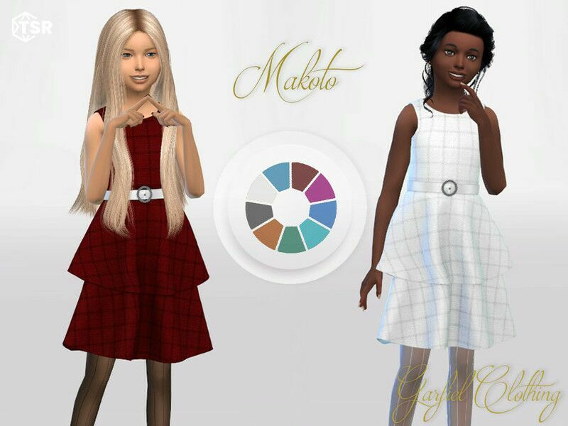 Makoto By Garfiel Sims 4 CC