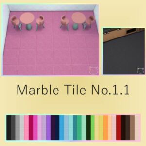 Marble Tiles NO. 1.1 By Itiscats Sims 4 CC