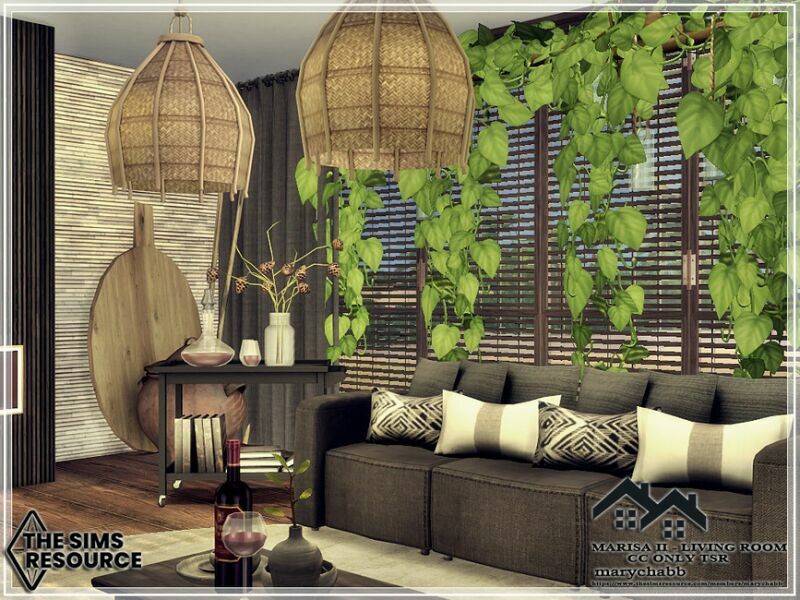 sims 4 cc marisa ii living room cc only tsr by marychabb 3