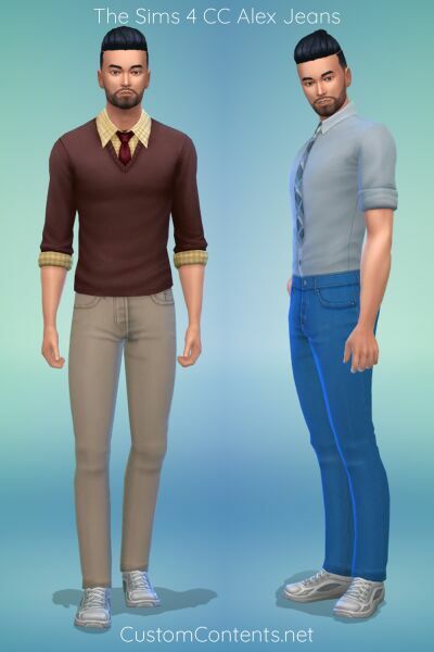 MEN Jeans By Mono Sims 4 CC