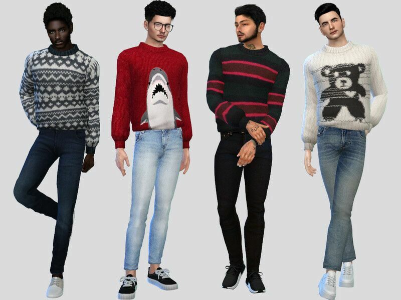 Mock Turtleneck Sweater / Everyday Sims 4 CC