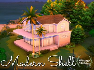 Modern Shell Sims 4 CC