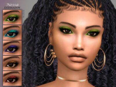 Nessa Eyeshadow N27 By Suzue Sims 4 CC