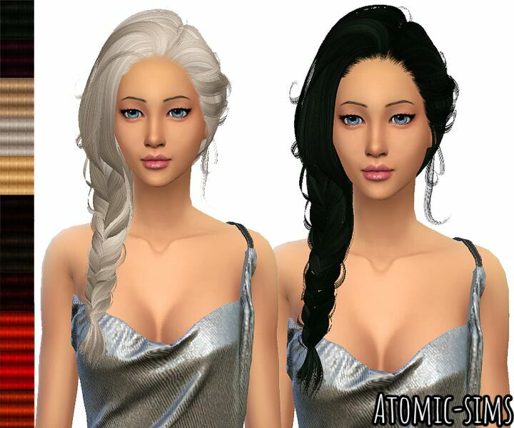 Newsea YU171 Erena Retexture By Atomic-Sims Sims 4 CC