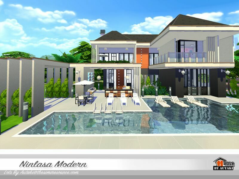 Ninlasa Modern Nocc By Autaki Sims 4 CC