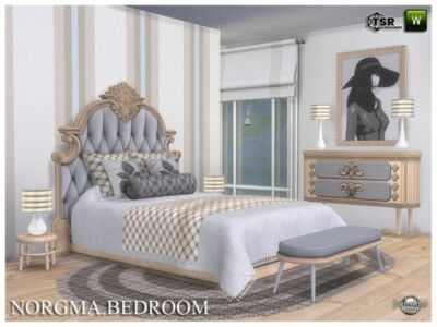 Norgma Bedroom By Jomsims Sims 4 CC