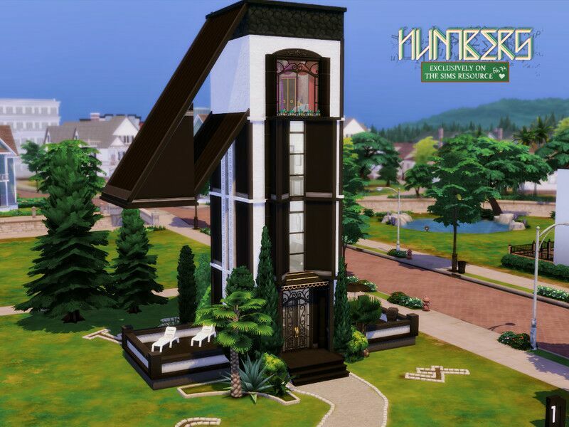 Numbers – The ONE (Only TSR CC) Sims 4 CC