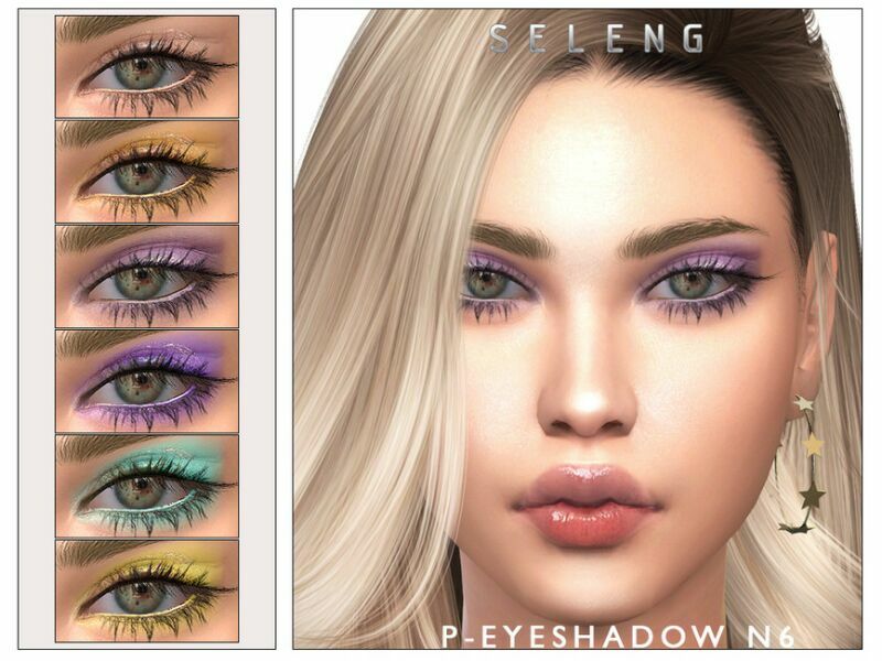 P-Eyeshadow N6 [Patreon] By Seleng Sims 4 CC