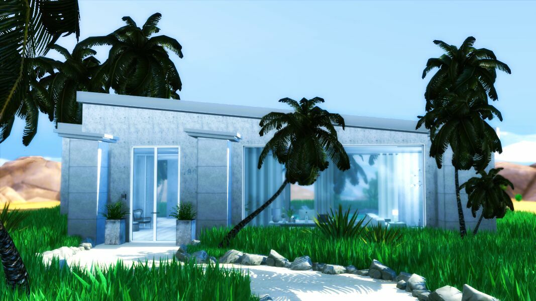 Palms Cube By Ninjyone Sims 4 CC