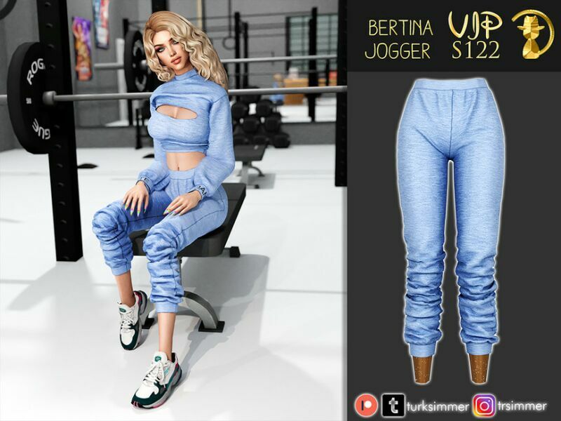 [Patreon] (Early Access) Bertina Jogger S122 By Turksimmer Sims 4 CC