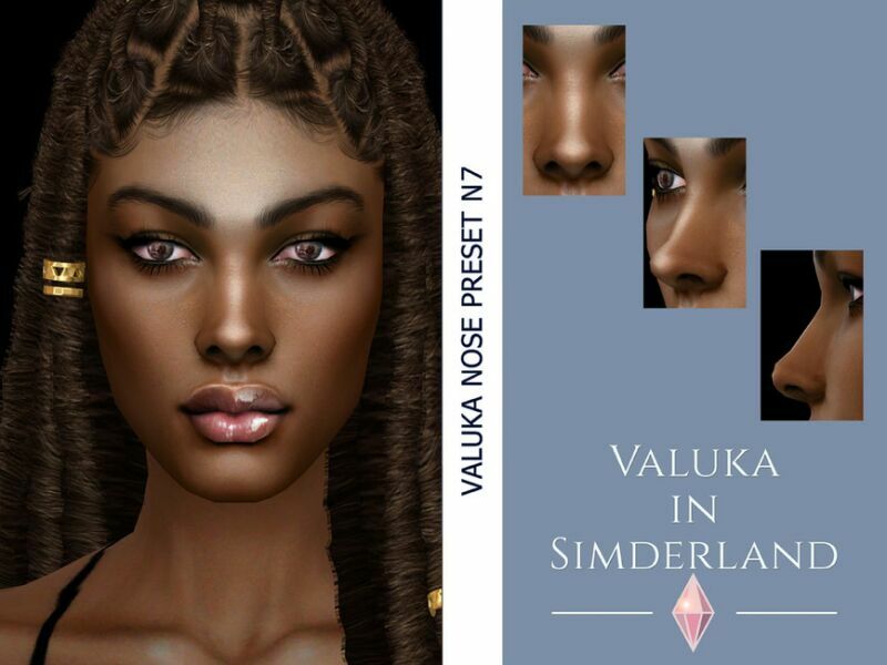 [Patreon] Valuka – Nose Preset N7 By Valuka Sims 4 CC