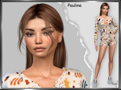 Pauline Poupard By Trasras Sims 4 CC