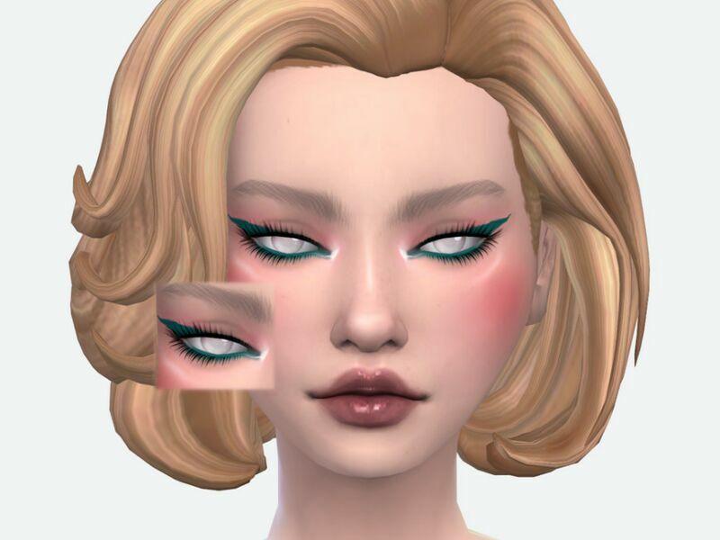 Pond Fairy Eyeliner By Sagittariah Sims 4 CC