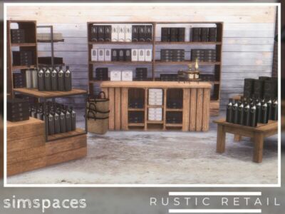 Rustic Retail By Simspaces Sims 4 CC