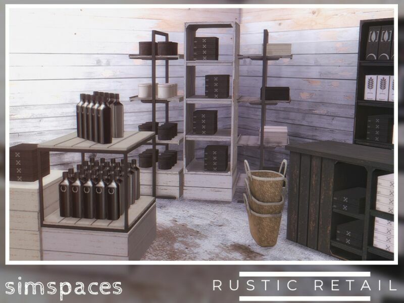 sims 4 cc rustic retail by simspaces 3