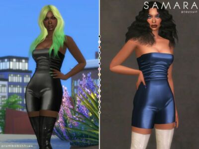 Samara | Playsuit Sims 4 CC