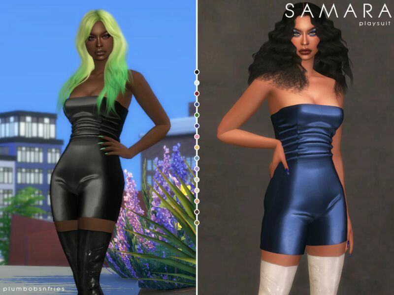 Samara | Playsuit Sims 4 CC