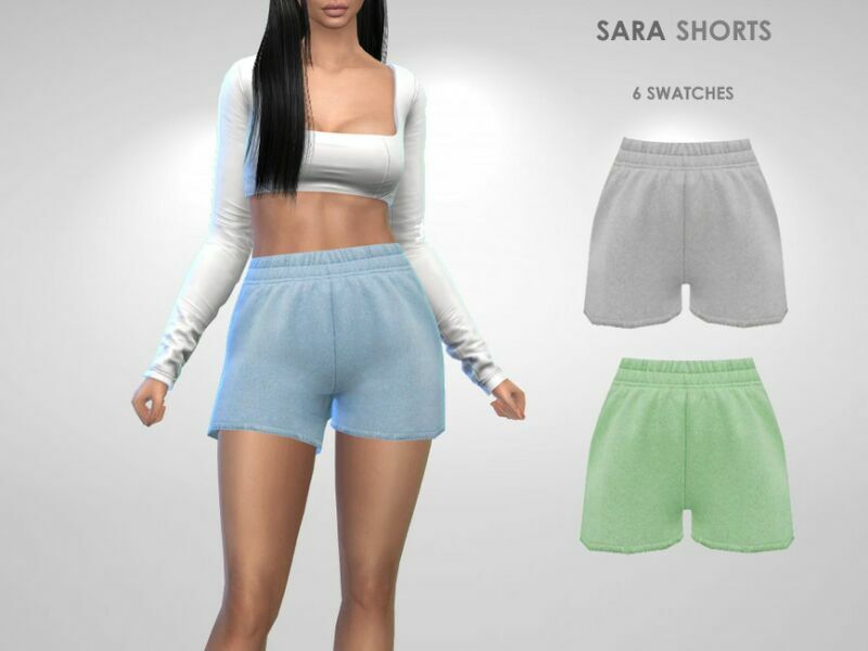 Sara Shorts By Puresim Sims 4 CC