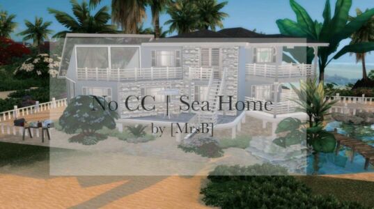 SEA Home |CC Free By Mrsbarbiex3 Sims 4 CC