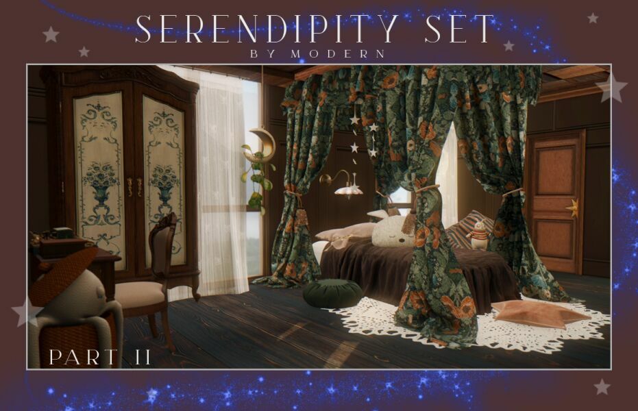 Serendipity SET Part I By Modern Sims 4 CC