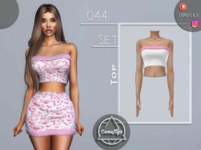 SET 044 – TOP By Camuflaje Sims 4 CC