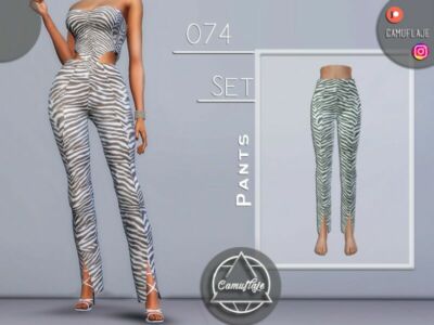 SET 074 – Pants By Camuflaje Sims 4 CC