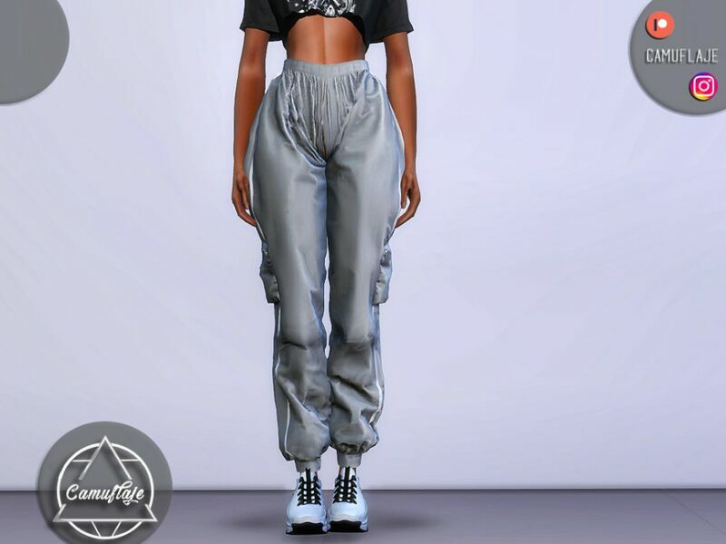 sims 4 cc set 160 sweatpants by camuflaje 2