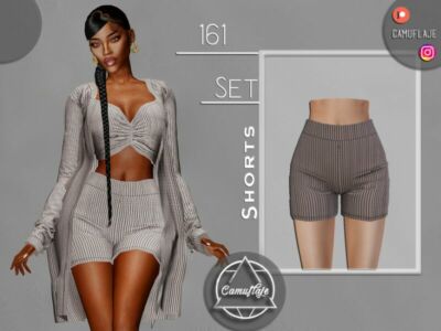 SET 161 – Shorts By Camuflaje Sims 4 CC