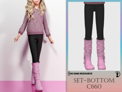 Set-Bottom C660 By Turksimmer Sims 4 CC