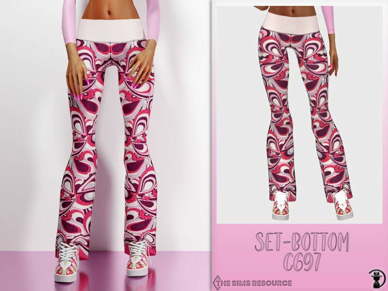 Set-Bottom C697 By Turksimmer Sims 4 CC