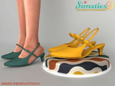 / Simxties High Heels 2 Sims 4 CC