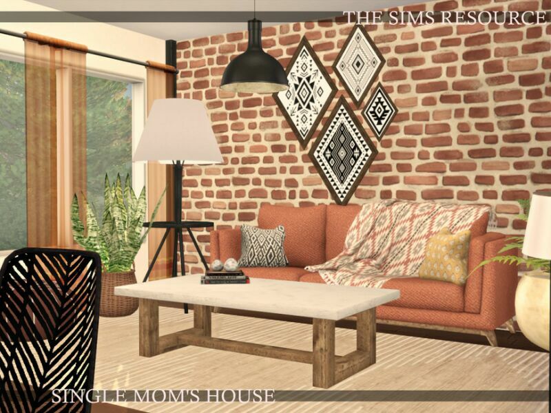 sims 4 cc single moms house cc only tsr by simzmora 5