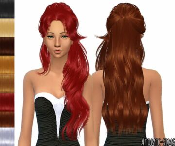 Skysims Hair 068 Peggyed V5 By Atomic-Sims Sims 4 CC