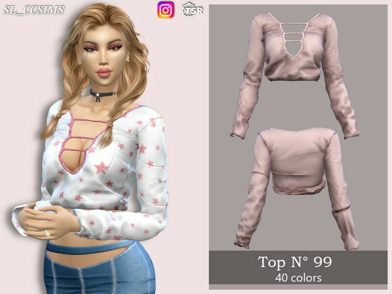 Sl_Top_99 Sims 4 CC