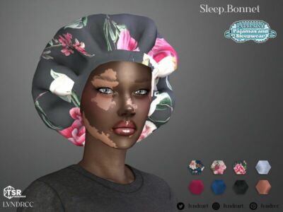 Sleep Bonnet Sims 4 CC