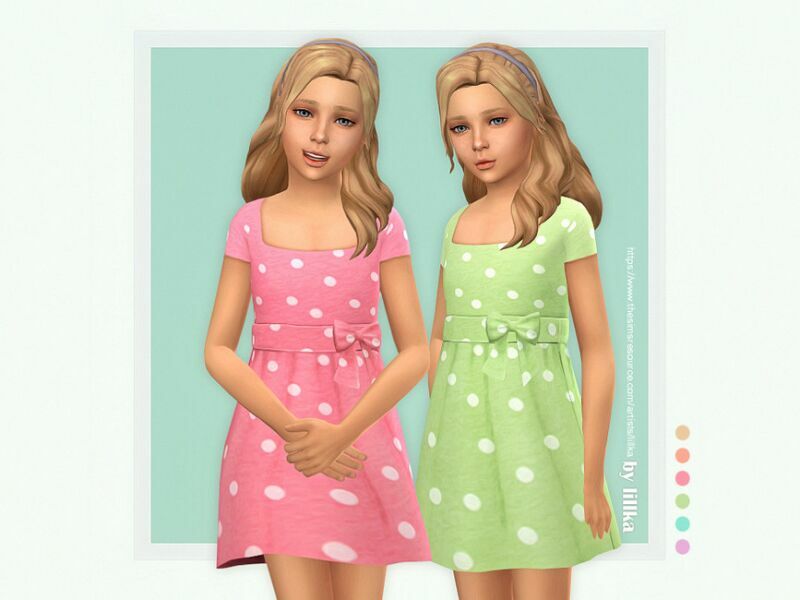 Sonia Dress By Lillka Sims 4 CC