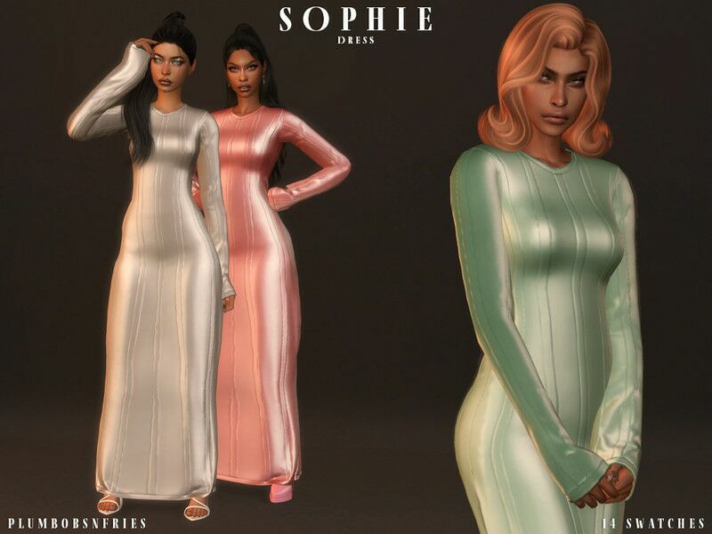 / Sophie Dress Sims 4 CC