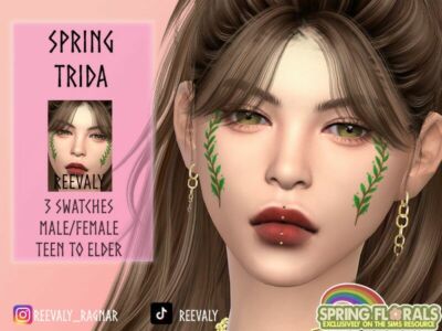 Spring Trida By Reevaly Sims 4 CC