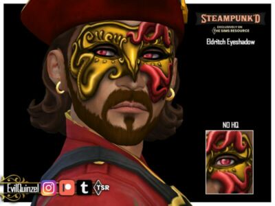 Steampunked – Eldritch Eyeshadow By Evilquinzel Sims 4 CC