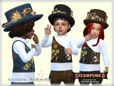 Steampunked HAT By Bukovka Sims 4 CC