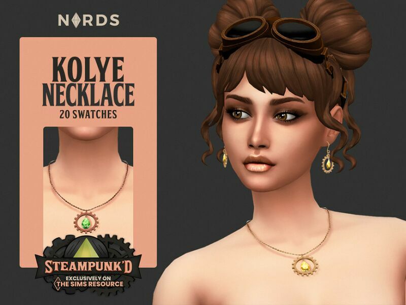 Steampunked – Kolye Necklace By Nords Sims 4 CC