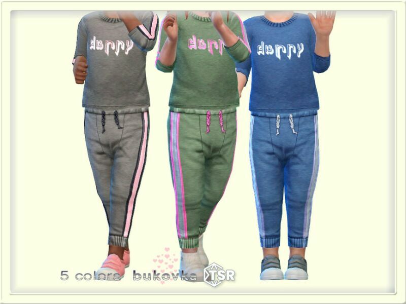 Stripes Pants By Bukovka Sims 4 CC