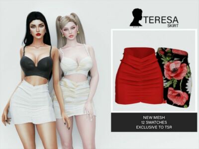 Teresa (Skirt) Sims 4 CC