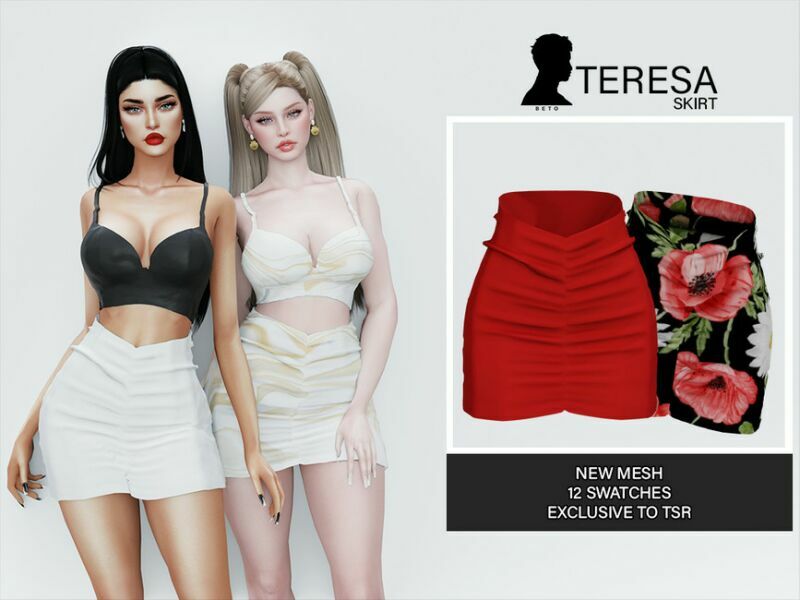 Teresa (Skirt) Sims 4 CC